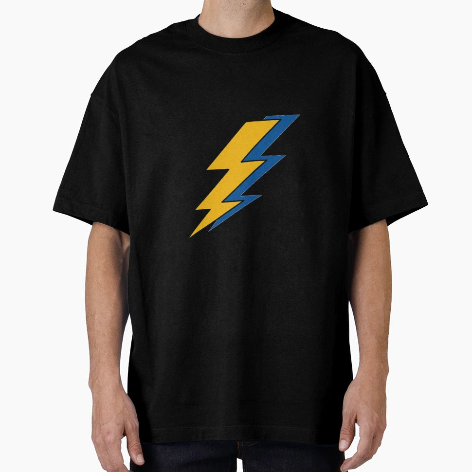 Jwu Blue And Yellow Lightning T-Shirt - Unique Graphic Men Women - T-Shirt, Sweatshirt, Hoodie
