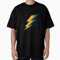 Jwu Blue And Yellow Lightning T-Shirt - Unique Graphic Men Women - T-Shirt, Sweatshirt, Hoodie