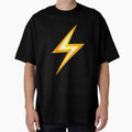 Lightning Bolt Emoji T-Shirt - Novelty Apparel for Adults - T-Shirt, Sweatshirt, Hoodie
