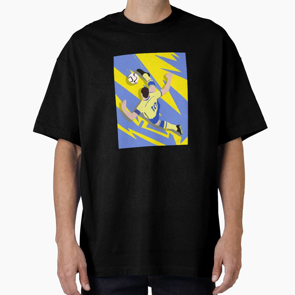 Footballer Sweden Italian T-Shirt - Custom Art Print Men Women - T-Shirt, Sweatshirt, Hoodie