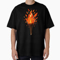 Flame Unyielding Spirit T-Shirt - Minimalist Print Unisex - T-Shirt, Sweatshirt, Hoodie