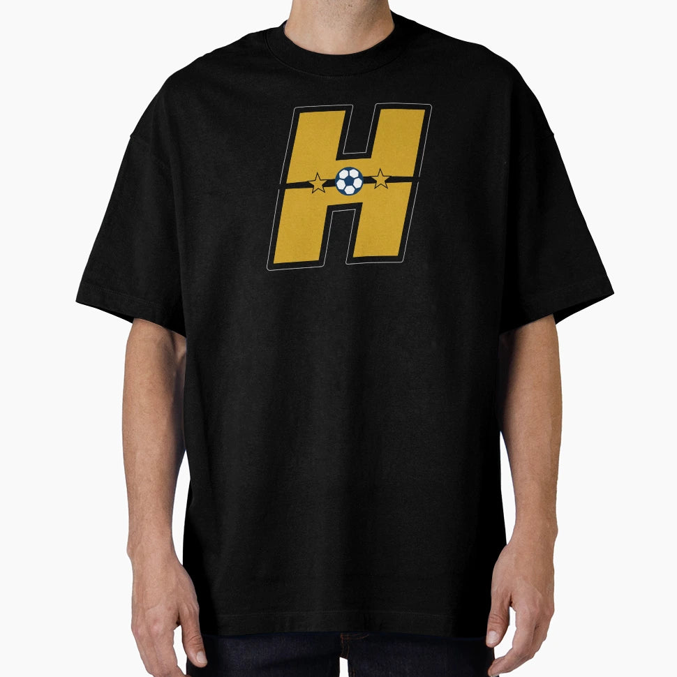 Hat Trick Football Monogram H T-Shirt - Trendy Graphic Unisex - T-Shirt, Sweatshirt, Hoodie