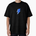 Blue Lightning T-Shirt - Graphic Print for Adults - T-Shirt, Sweatshirt, Hoodie