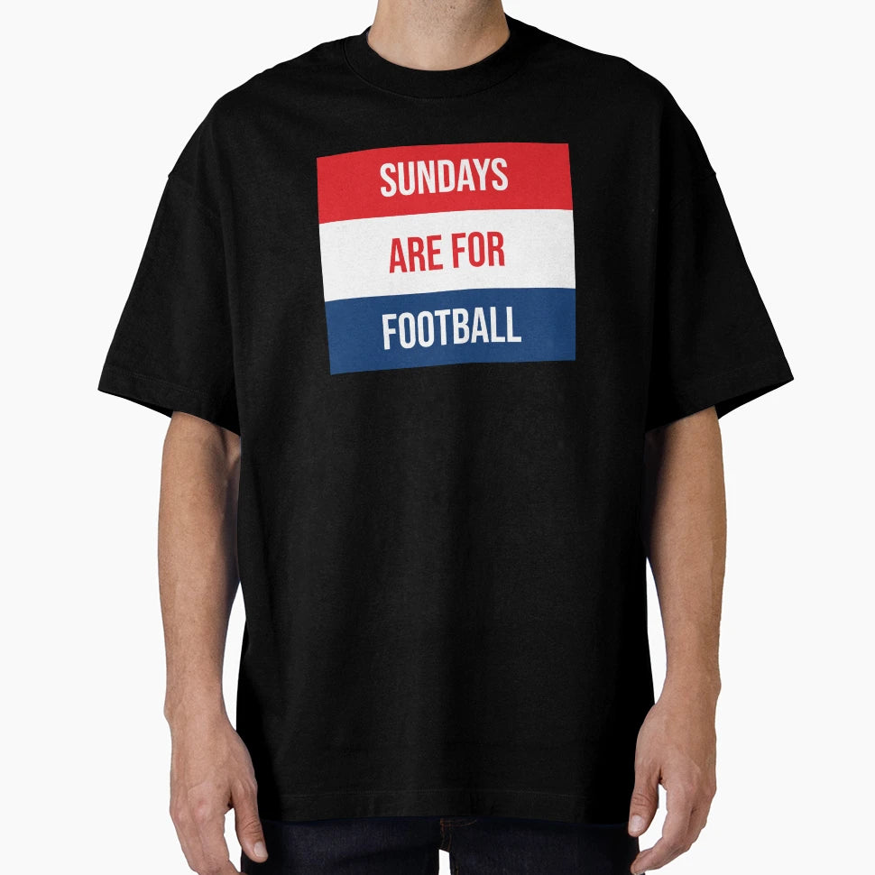 Sundays Are Football T-Shirt - Novelty Apparel for Adults - T-Shirt, Sweatshirt, Hoodie