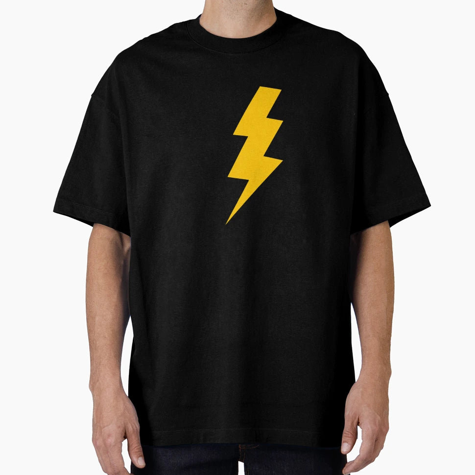 Lightning Bolt Yellow T-Shirt - Graphic Print Unisex - T-Shirt, Sweatshirt, Hoodie