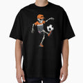 Skeleton Playing Soccer Halloween T-Shirt - Trendy Graphic Men Women - T-Shirt, Sweatshirt, Hoodie