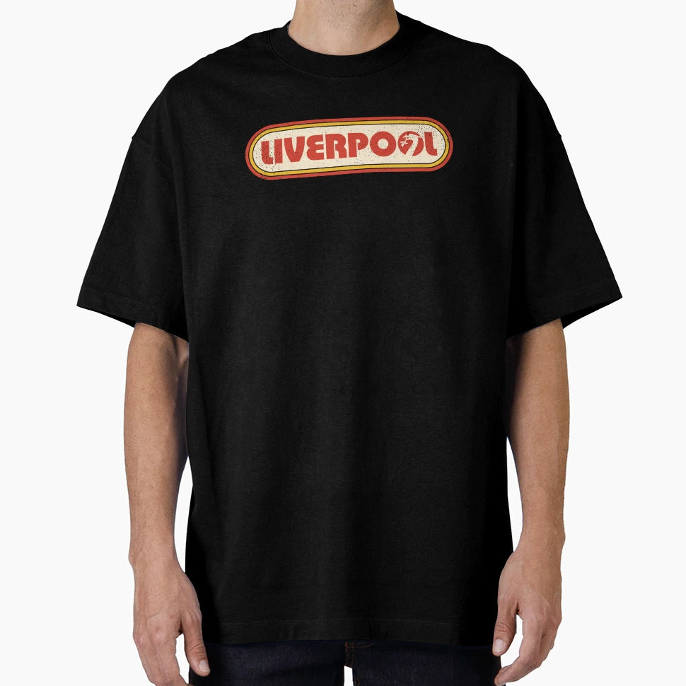 Liverpool Typography T-Shirt - Trendy Graphic for Adults - T-Shirt, Sweatshirt, Hoodie
