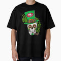 Funny St Patricks Day Irish Skull San T-Shirt - Trendy Graphic Unisex - T-Shirt, Sweatshirt, Hoodie