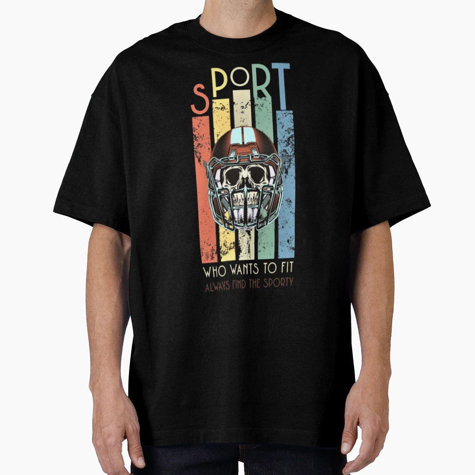 Who Wants To Fit Funny American T-Shirt - Fun Novelty Design for Adults - T-Shirt, Sweatshirt, Hoodie