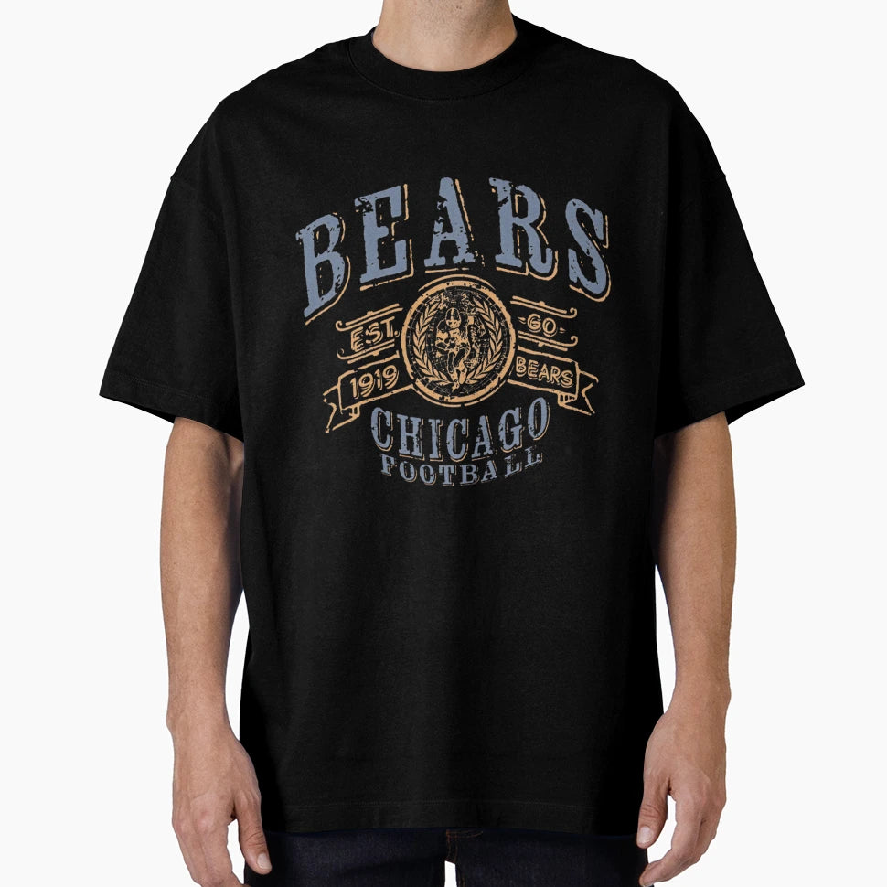 Bears Football T-Shirt - Trendy Graphic Unisex - T-Shirt, Sweatshirt, Hoodie