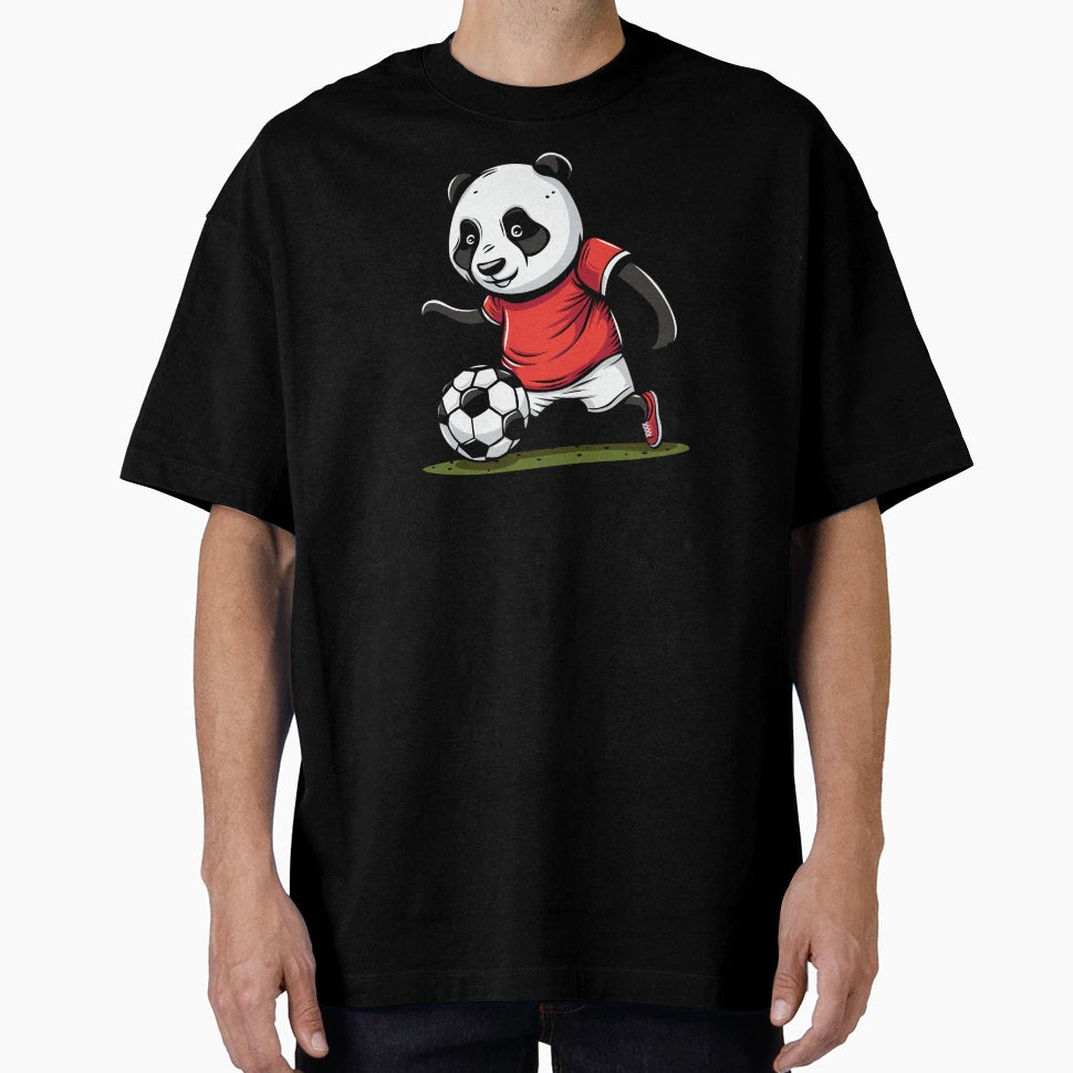 Football Panda Sports T-Shirt - Streetwear Style for Adults - T-Shirt, Sweatshirt, Hoodie