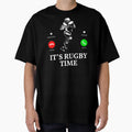 Funny Rugby Its Rugby Time T-Shirt - Fun Novelty Design Men Women - T-Shirt, Sweatshirt, Hoodie