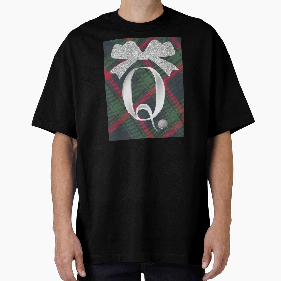 Glorious Red And Green Plaid Glittering T-Shirt - Aesthetic Graphic Unisex - T-Shirt, Sweatshirt, Hoodie