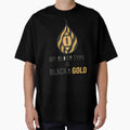 Blood Type Black Gold T-Shirt - Streetwear Style Men Women - T-Shirt, Sweatshirt, Hoodie