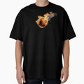 Burning Soccer Ball Iii T-Shirt - Novelty Apparel Unisex - T-Shirt, Sweatshirt, Hoodie