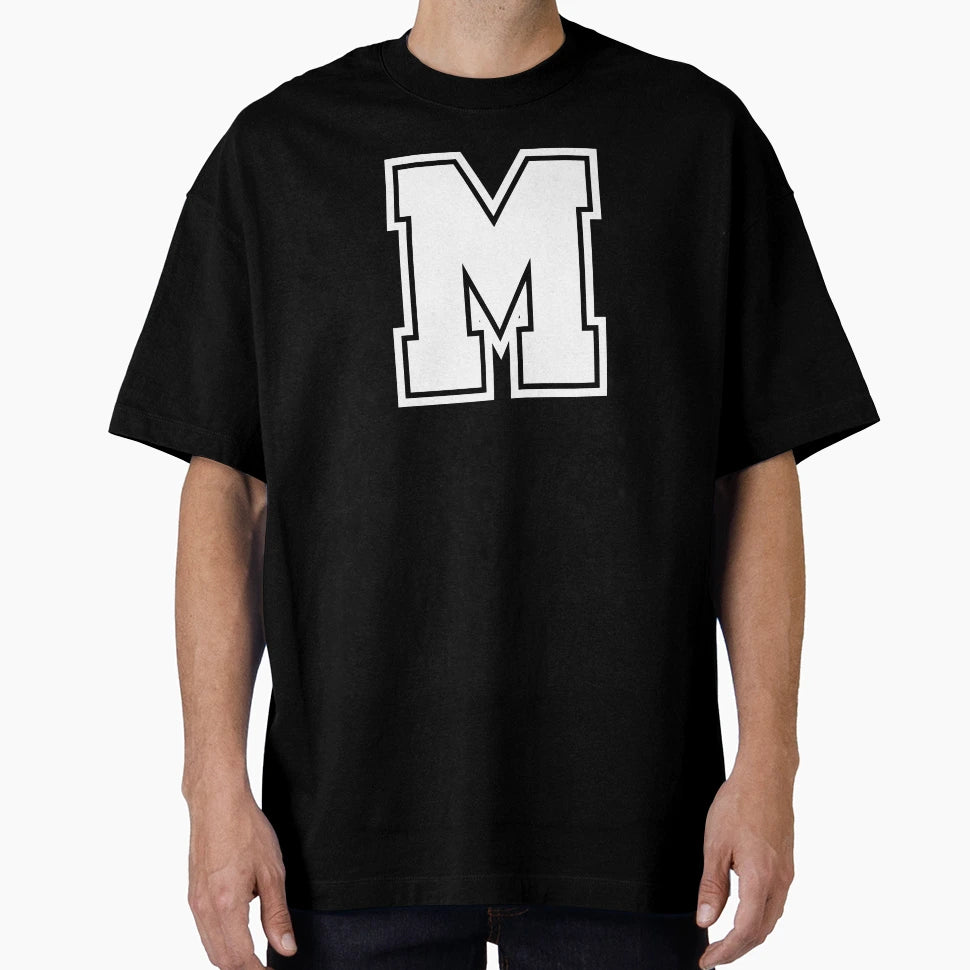 Letter M T-Shirt - Trendy Graphic Men Women - T-Shirt, Sweatshirt, Hoodie