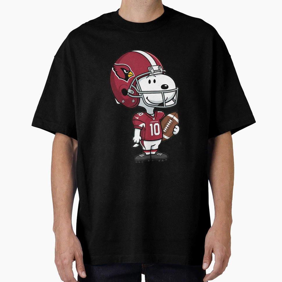 Snoopy Football Arizona T-Shirt - Streetwear Style Unisex - T-Shirt, Sweatshirt, Hoodie