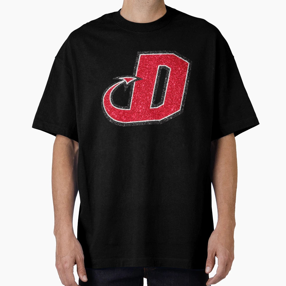 Glitter Dickinson Logo T-Shirt - Fun Novelty Design Men Women - T-Shirt, Sweatshirt, Hoodie