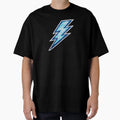 Electric Lightning Bolt Blue Energy T-Shirt - Streetwear Style for Adults - T-Shirt, Sweatshirt, Hoodie