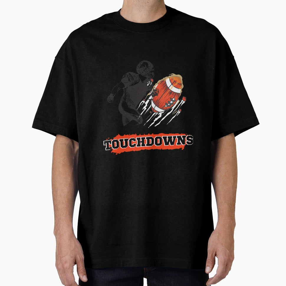Tailgates And Touchdowns Football T-Shirt - Aesthetic Graphic Unisex - T-Shirt, Sweatshirt, Hoodie