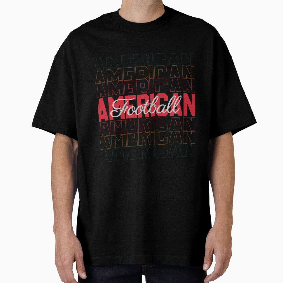 American Football T-Shirt - Minimalist Print Men Women - T-Shirt, Sweatshirt, Hoodie