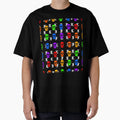 Life Death Black Seamless Pattern T-Shirt - Minimalist Print Men Women - T-Shirt, Sweatshirt, Hoodie