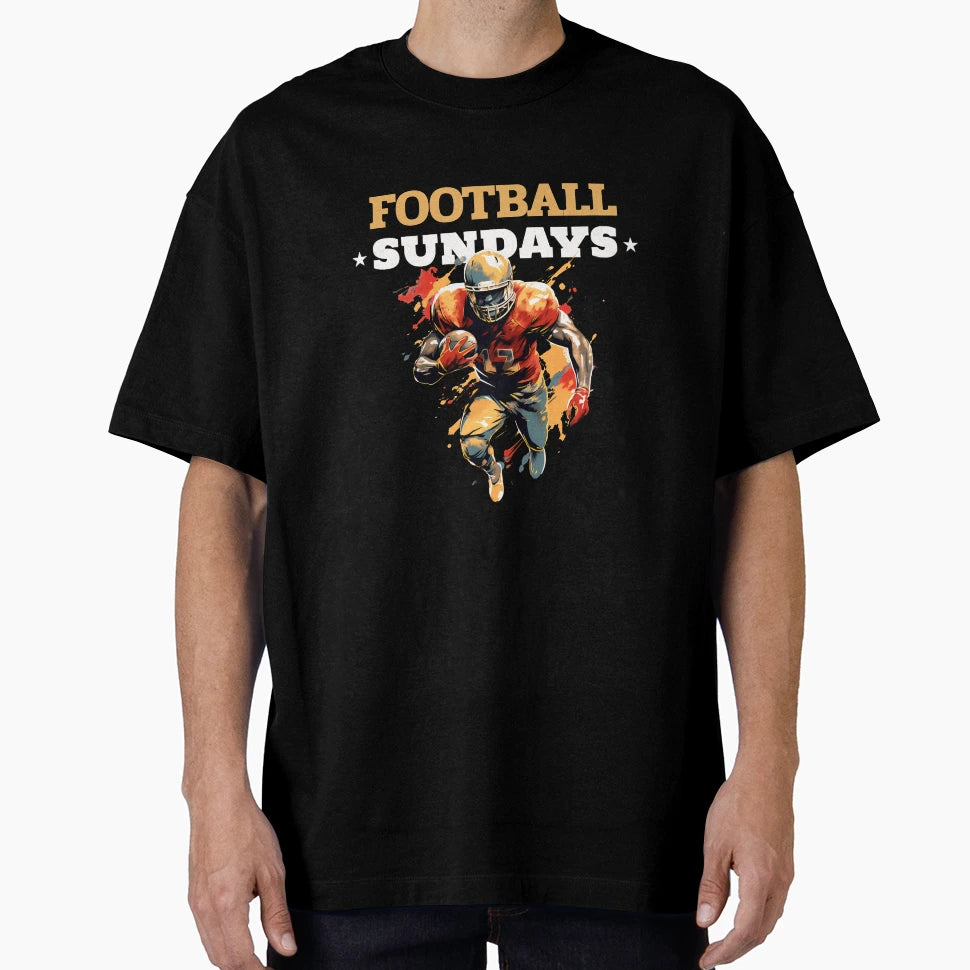 Football Sundays T-Shirt - Unique Graphic Unisex - T-Shirt, Sweatshirt, Hoodie