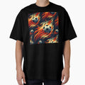 Glory Flames Fiery Soccer Ball Flames T-Shirt - Novelty Apparel Men Women - T-Shirt, Sweatshirt, Hoodie