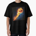 Blazing Celestial Goal Soccer T-Shirt - Graphic Print Men Women - T-Shirt, Sweatshirt, Hoodie