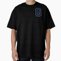Navy Blue Letter G Initial Monogram T-Shirt - Custom Art Print Unisex - T-Shirt, Sweatshirt, Hoodie