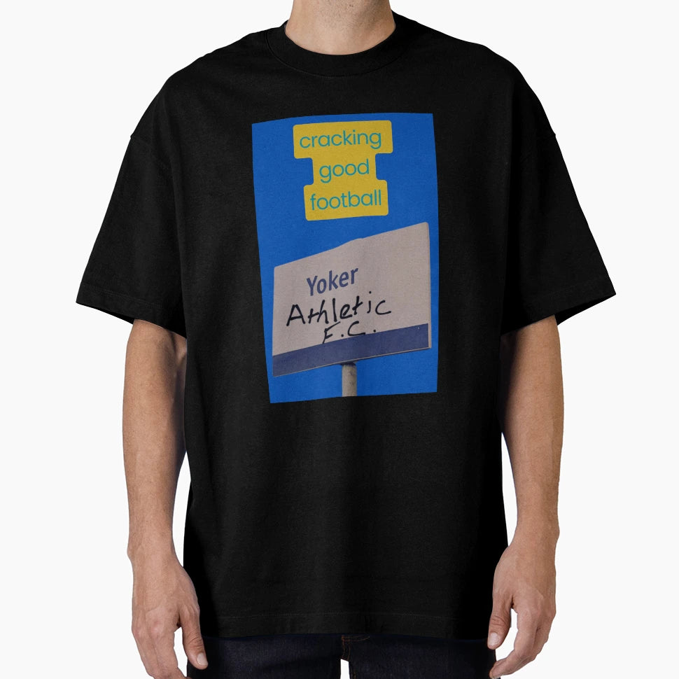 Cracking Good Football Street Sign T-Shirt - Novelty Apparel Men Women - T-Shirt, Sweatshirt, Hoodie