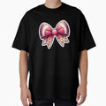 Football Bow T-Shirt - Graphic Print Men Women - T-Shirt, Sweatshirt, Hoodie
