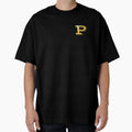 Gold Monogram Initial Letter P T-Shirt - Unique Graphic Unisex - T-Shirt, Sweatshirt, Hoodie