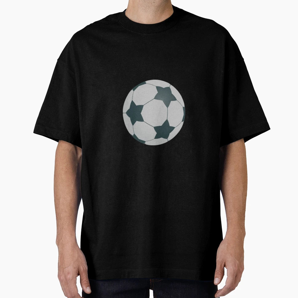 Soccer Ball T-Shirt - Minimalist Print Men Women - T-Shirt, Sweatshirt, Hoodie