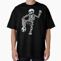 Skeleton Halloween Soccer Player Halloween T-Shirt - Unique Graphic Unisex - T-Shirt, Sweatshirt, Hoodie