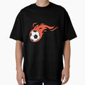 Fired Football T-Shirt - Trendy Graphic for Adults - T-Shirt, Sweatshirt, Hoodie