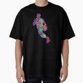Basketball Player Holding Ball T-Shirt - Custom Art Print for Adults - T-Shirt, Sweatshirt, Hoodie
