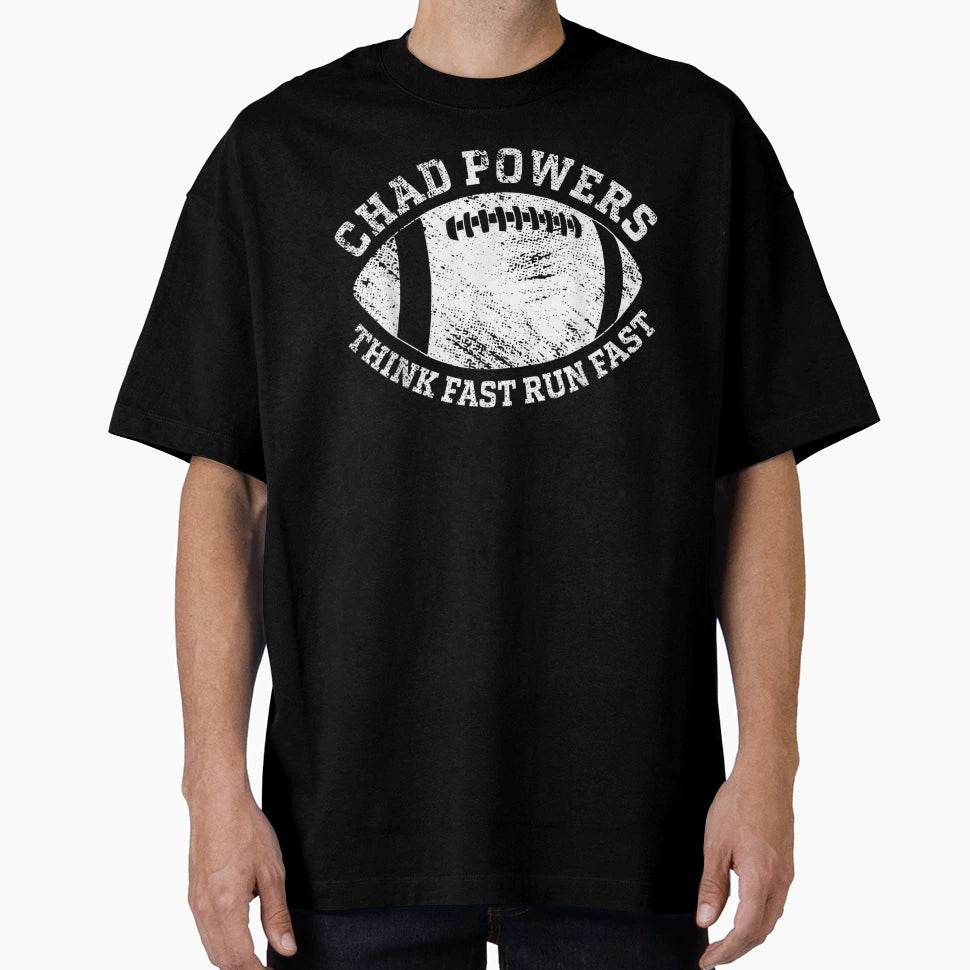 Chad Powers American Football Think T-Shirt - Trendy Graphic for Adults - T-Shirt, Sweatshirt, Hoodie