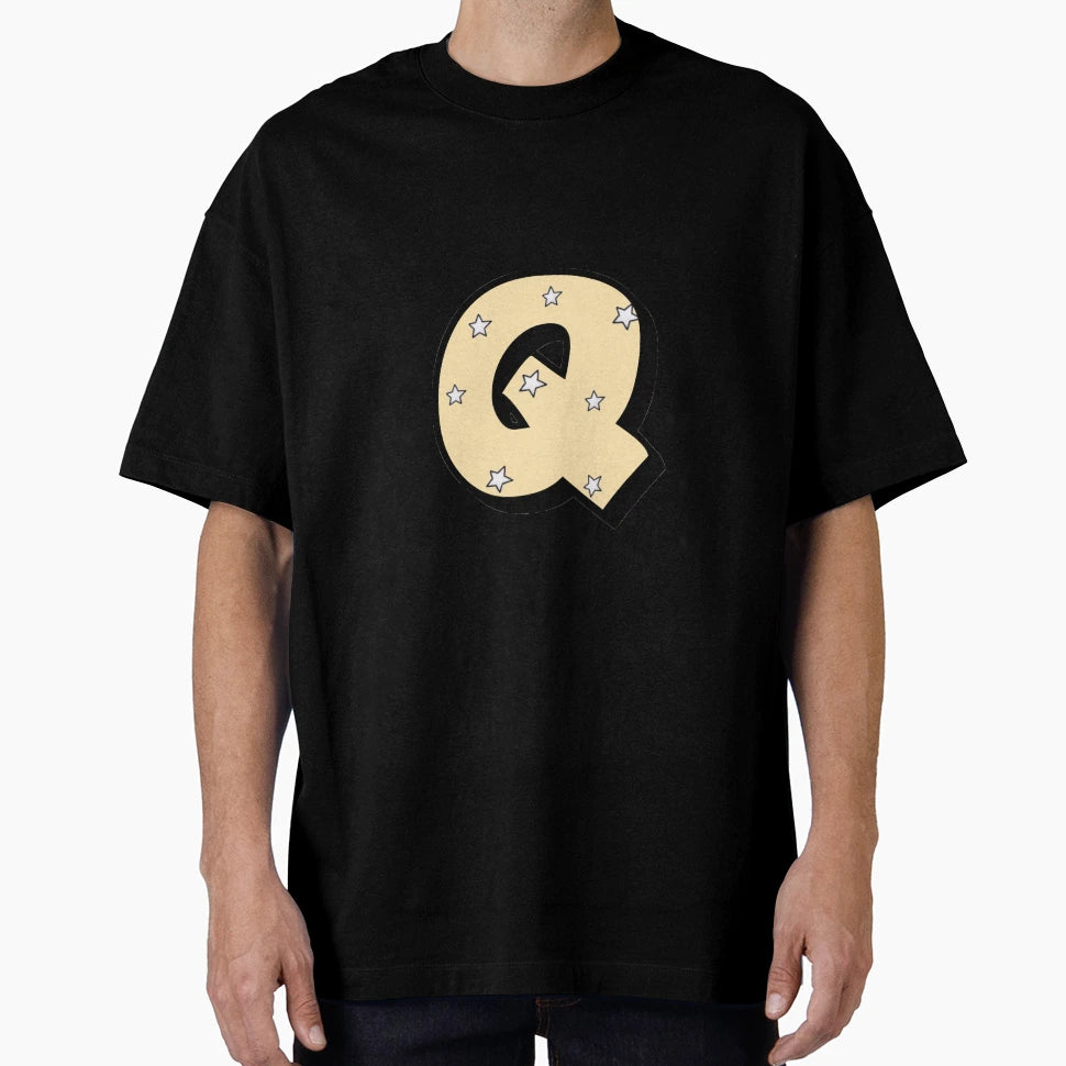 Yellow Stars Q T-Shirt - Aesthetic Graphic for Adults - T-Shirt, Sweatshirt, Hoodie