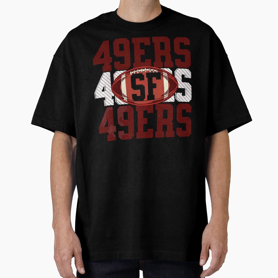 49Ers American Football T-Shirt - Custom Art Print for Adults - T-Shirt, Sweatshirt, Hoodie