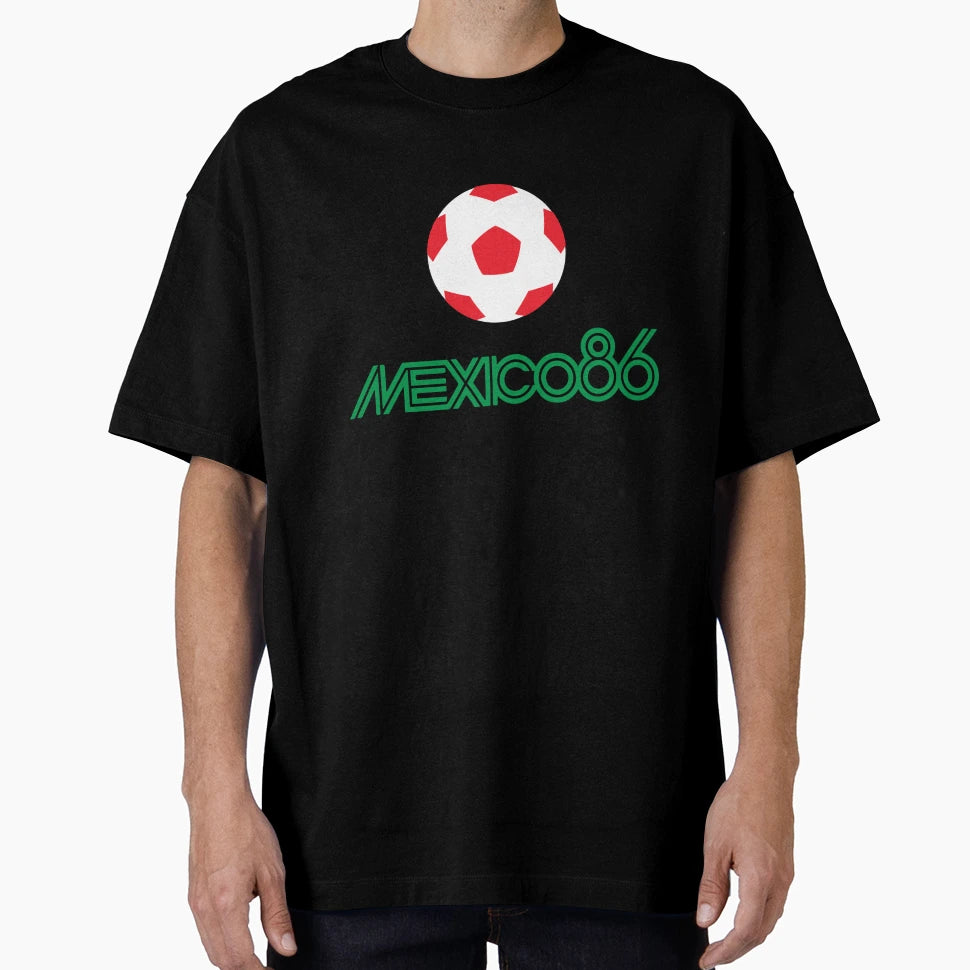 Mexico 86 World Cup Print8 T-Shirt - Custom Art Print for Adults - T-Shirt, Sweatshirt, Hoodie