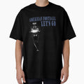 American Football Lets Go Skeleton T-Shirt - Minimalist Print Unisex - T-Shirt, Sweatshirt, Hoodie