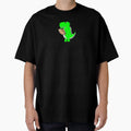 Green Dinosaur Loves Football T-Shirt - Graphic Print for Adults - T-Shirt, Sweatshirt, Hoodie