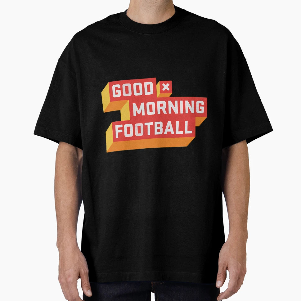 Angry Runs Good Morning Football T-Shirt - Casual Everyday Wear Men Women - T-Shirt, Sweatshirt, Hoodie