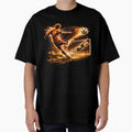 Soccer Goal Shot Action Football T-Shirt - Fun Novelty Design Men Women - T-Shirt, Sweatshirt, Hoodie