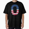 Letter O Capital Alphabet American T-Shirt - Unique Graphic for Adults - T-Shirt, Sweatshirt, Hoodie