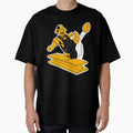 Old School Steeler T-Shirt - Custom Art Print Unisex - T-Shirt, Sweatshirt, Hoodie