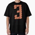 Player Number 3 Three American T-Shirt - Minimalist Print Men Women - T-Shirt, Sweatshirt, Hoodie