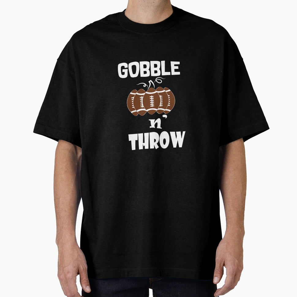 Gobble N Throw T-Shirt - Fun Novelty Design for Adults - T-Shirt, Sweatshirt, Hoodie