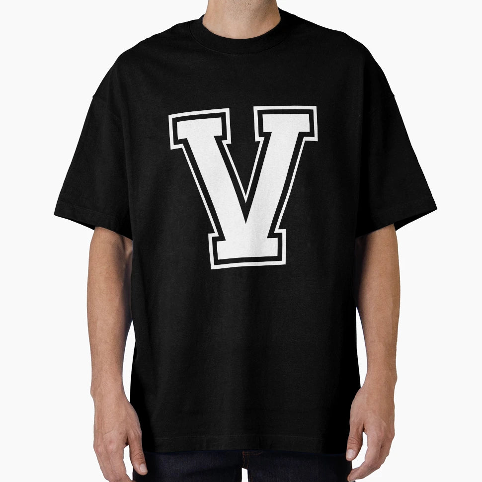 Letter V T-Shirt - Streetwear Style Unisex - T-Shirt, Sweatshirt, Hoodie